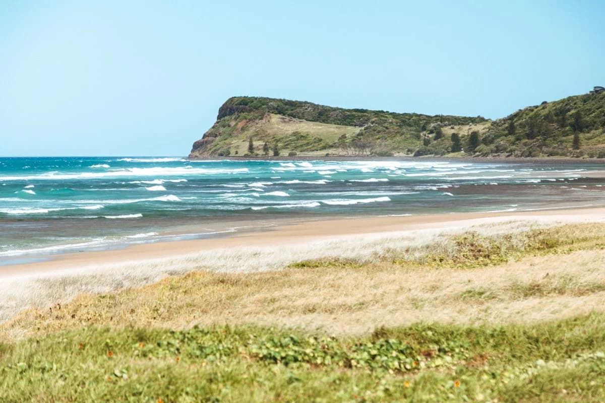 Lennox Head and Seven Mile Beach on the Northern Rivers coast, NSW